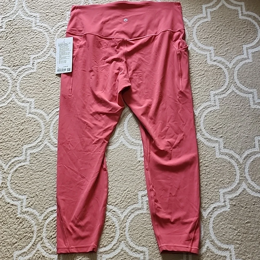 Lululemon Align HR Pant 25" *Pockets In Desert Red NWT - Picture 4 of 8